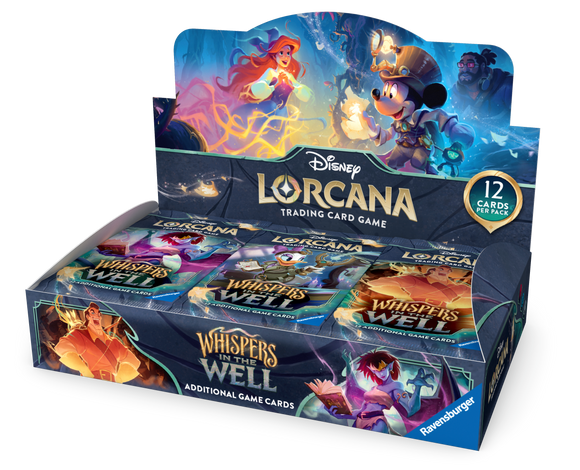 Disney Lorcana: Whispers in the Well Booster Display