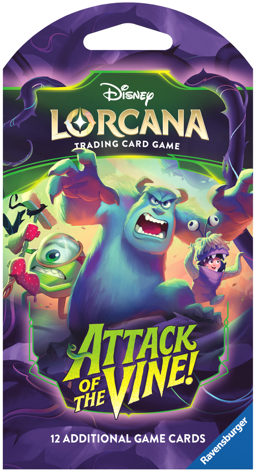Disney Lorcana: Attack of the Vine! Sleeved Booster Pack