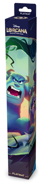 Disney Lorcana: Attack of the Vine! Playmat Mike Wazowski, Sulley, and Boo