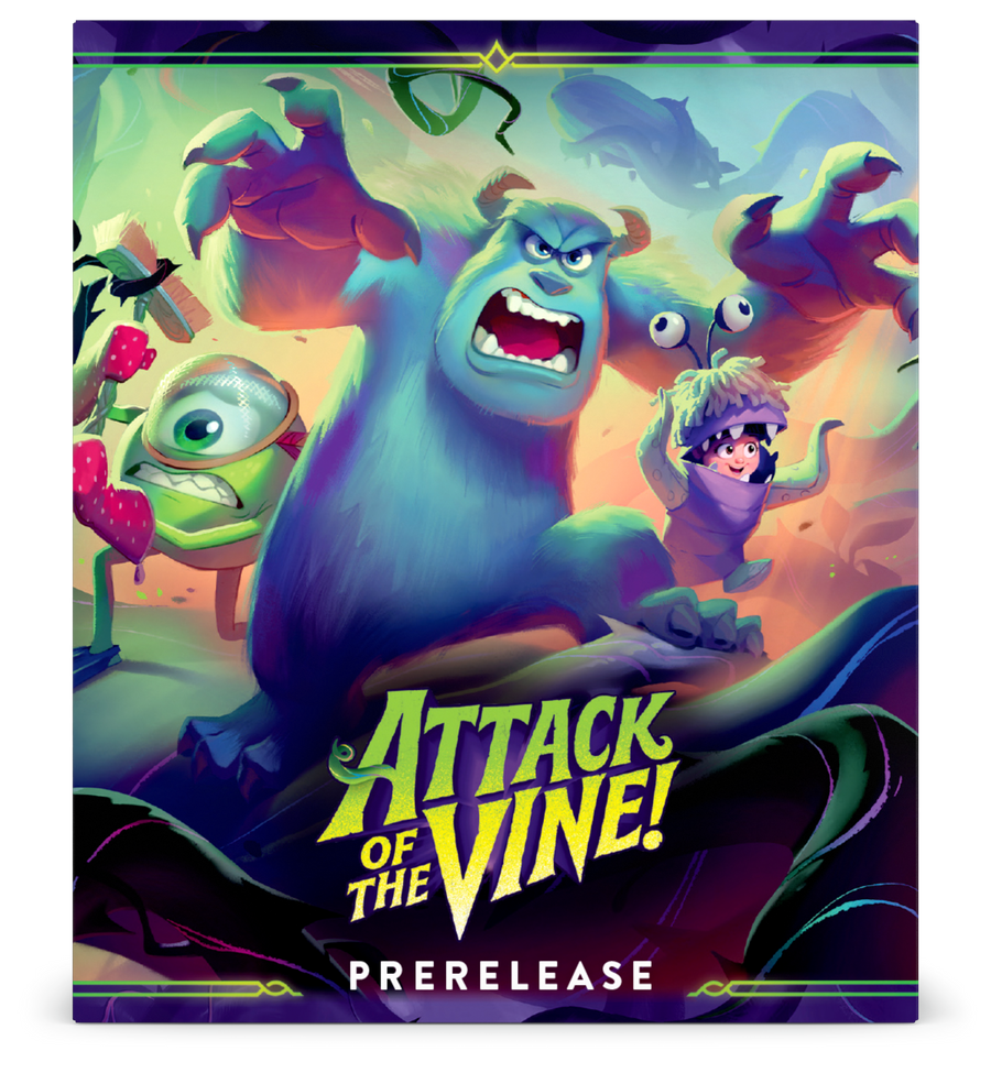 Disney Lorcana: Attack of the Vine! Prerelease Sealed Deck lördagen 18 Juli