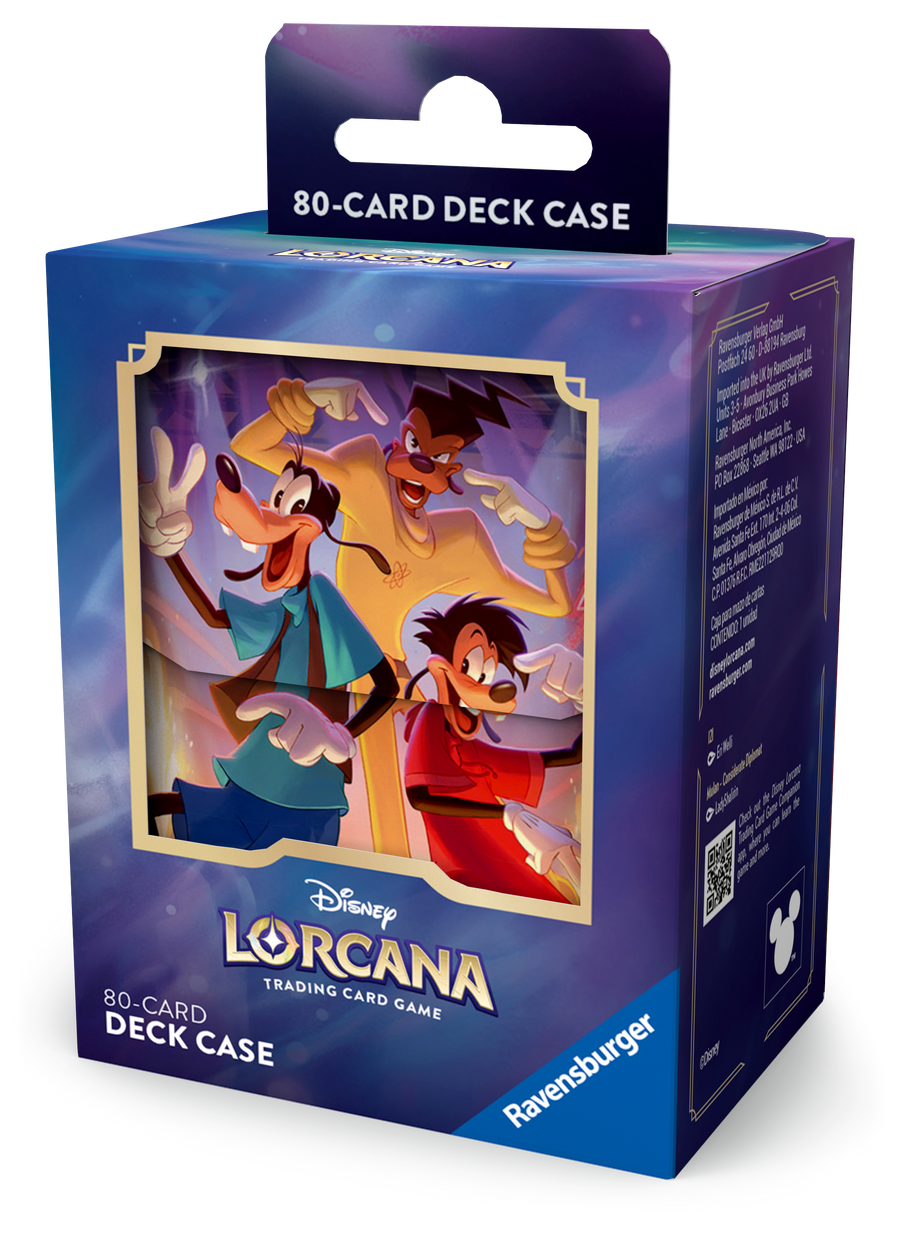 Disney Lorcana: Fabled Deck Box - I2I (Goofy, Max & Powerline)