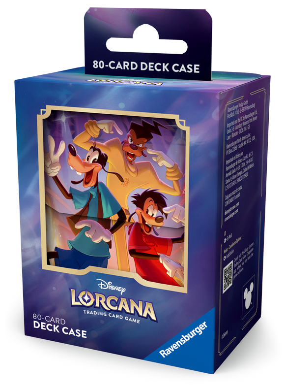 Disney Lorcana: Fabled Deck Box - I2I (Goofy, Max & Powerline)