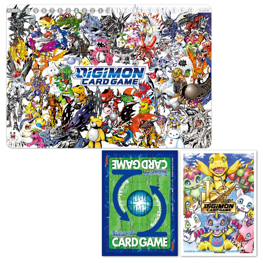 Digimon Card Game - Tamer's Set Vol.3 (Playmat & Sleeves) [PB-05]