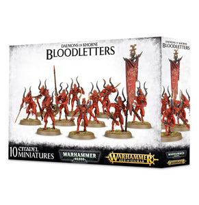 Warhammer 40.000 / Age of Sigmar - Daemons of Khorne Bloodletters