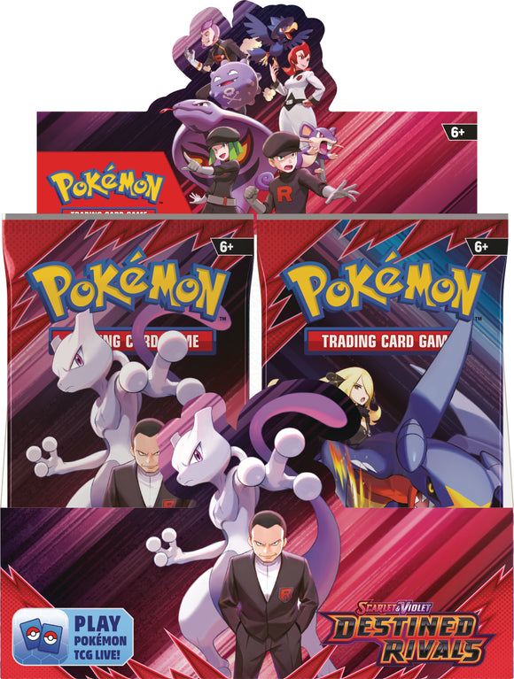 Pokémon TCG: Scarlet & Violet 10 -  Destined Rivals Booster Display