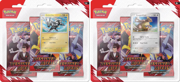 Pokémon TCG: Scarlet & Violet 10 -  Destined Rivals Poke Blister 3P