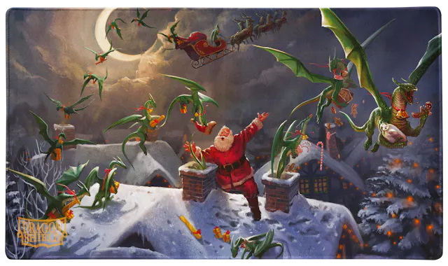 Dragon Shield Playmats - Art - Christmas 2023
