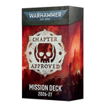 Warhammer 40,000 - Chapter Approved 2026-27: Mission Deck (11th ed.)