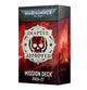 Warhammer 40,000 - Chapter Approved 2026-27: Mission Deck (11th ed.)