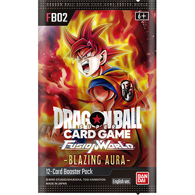 Dragon Ball Super Card Game Fusion World -Blazing Aura- Booster [FB02]