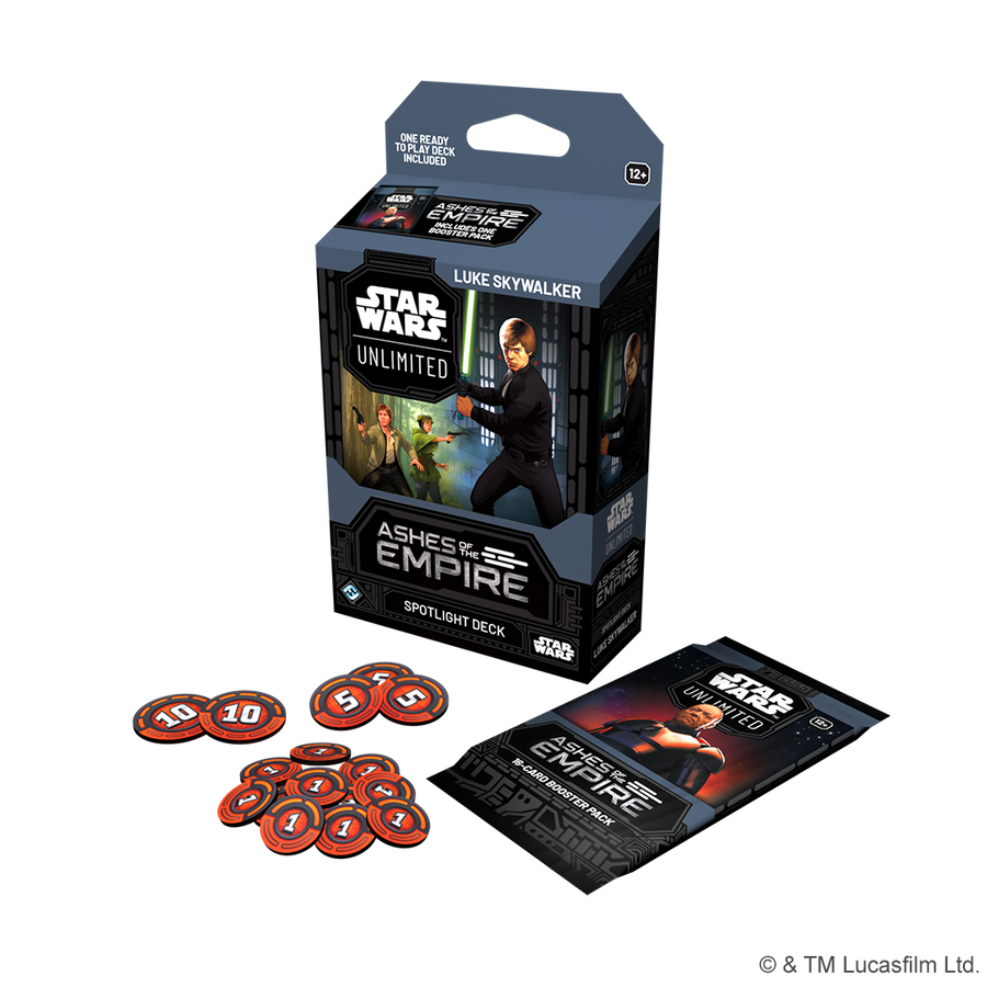 Star Wars™: Unlimited -  Ashes of the Empire Spotlight Deck: Luke Skywalker