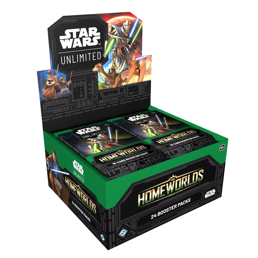 Star Wars™: Unlimited - Homeworlds Booster Display