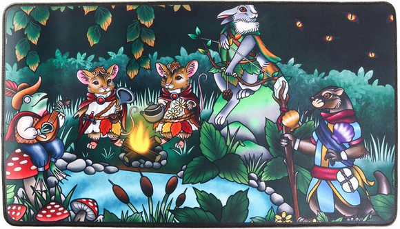 Baron of Dice – Premium Oversized Playmat: Forest Comrades