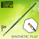 Green Stuff World - GREEN SERIES Synthetic Flat Brush (Multiple)