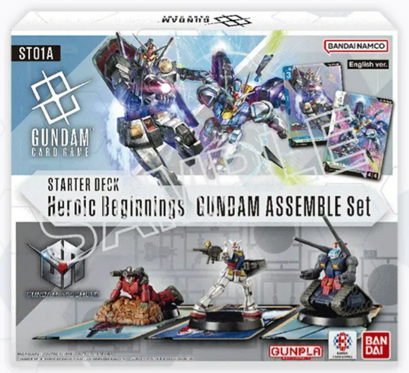 Gundam CG Assemble Starter Deck - Heroic Beginnings [ST01]
