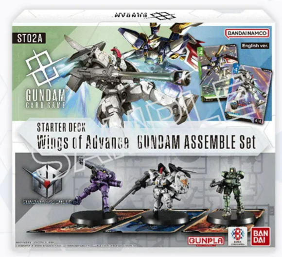 Gundam CG Assemble Starter Deck - Wings of Advance [ST02]