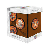 Gallery Series Scorching Summit Alcove Click Deck Box for Pokemon (Charizard, Salazzle, Torkoal, and Alolan Marowak)