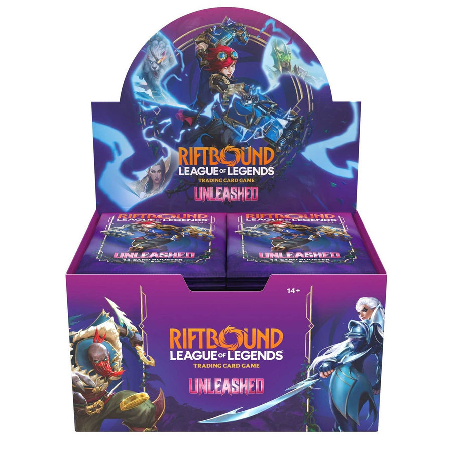 Riftbound: League of Legends TCG - Unleashed Booster Display (24) (Max 1st/kund!)