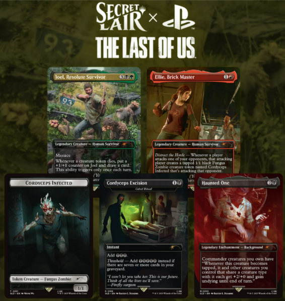 Magic The Gathering: Secret Lair x PlayStation - Secret Lair x The Last of Us Part I