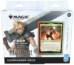 Magic: The Gathering - FINAL FANTASY Commander Decks: Limit Break (RGW) Collector's Edition
