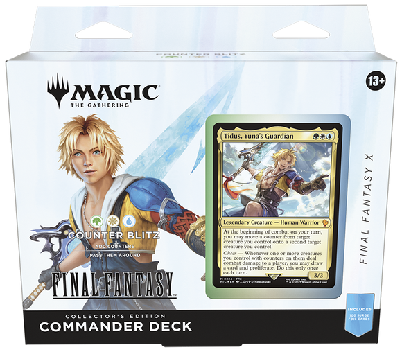 Magic: The Gathering - FINAL FANTASY Commander Decks: Counter Blitz (GWU) Collector's Edition