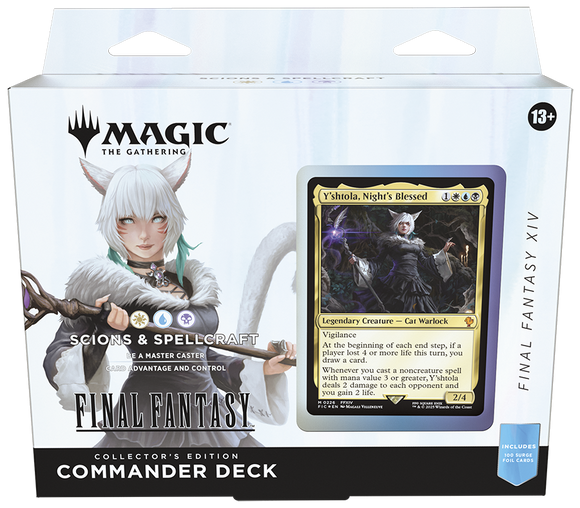 Magic: The Gathering - FINAL FANTASY Commander Decks: Scions & Spellcraft (WUB) Collector's Edition