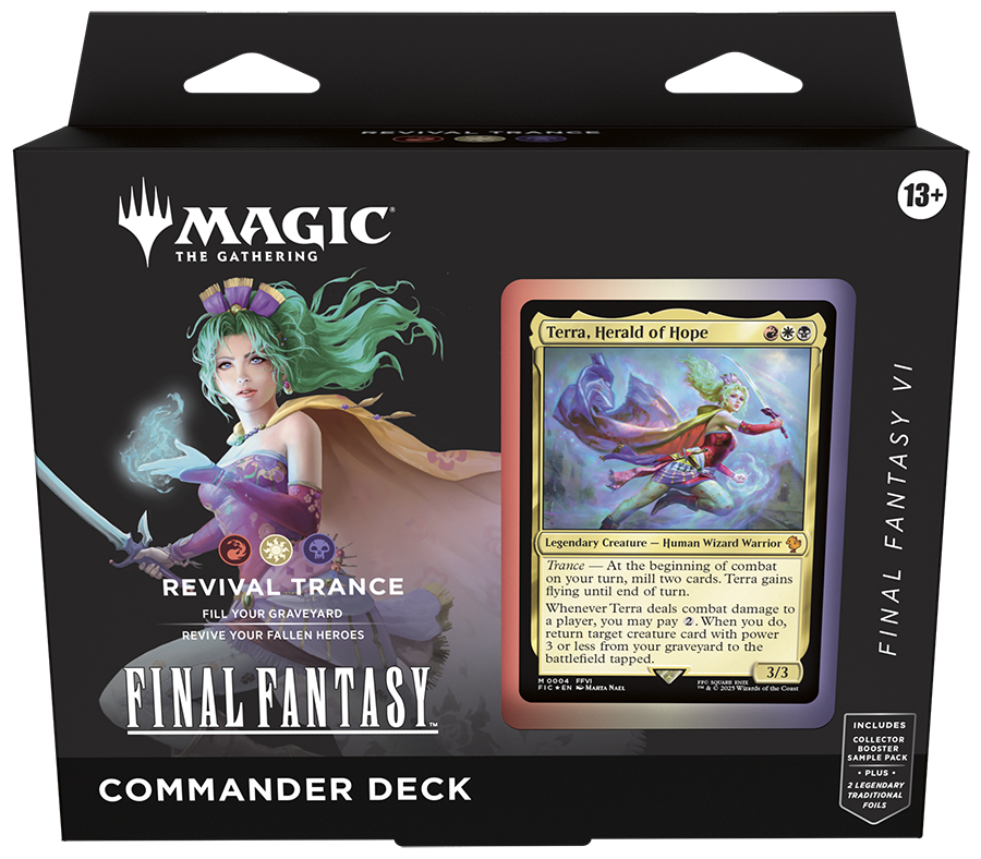 Magic: The Gathering - FINAL FANTASY Commander Decks: Revival Trance (RWB)