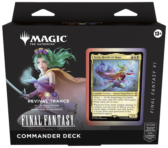 Magic: The Gathering - FINAL FANTASY Commander Decks: Revival Trance (RWB)