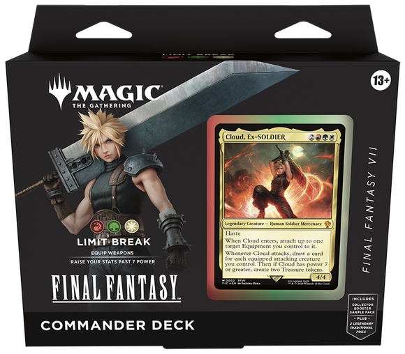 Magic: The Gathering - FINAL FANTASY Commander Decks: Limit Break (RGW)