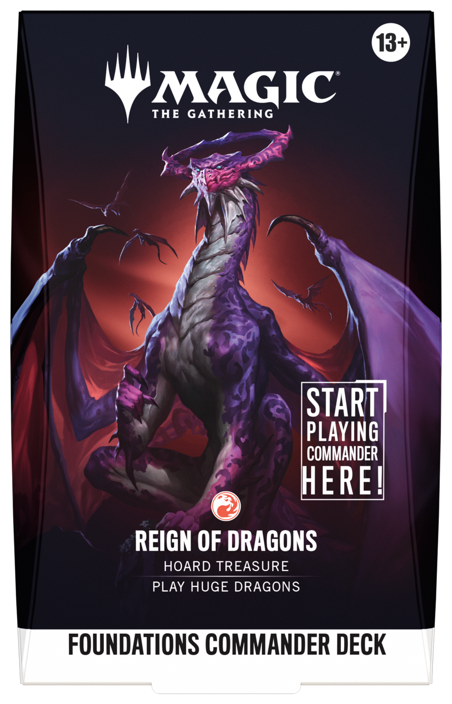 Magic: The Gathering - Foundations Commander Decks - Reign of Dragons (Max 1st/kund)
