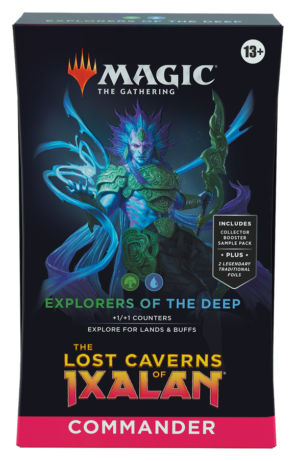 The Lost Caverns of Ixalan Commander Decks  - Explorers of the Deep