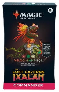 The Lost Caverns of Ixalan Commander Decks  - Veloci-ramp-tor