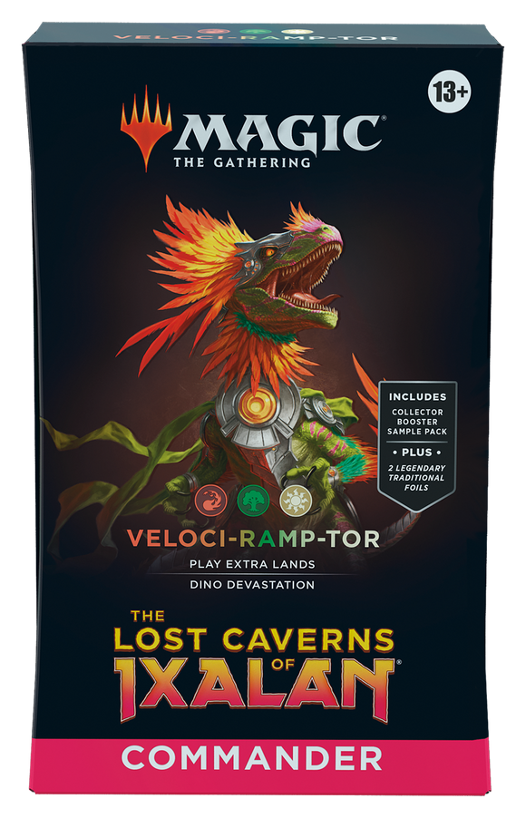 The Lost Caverns of Ixalan Commander Decks  - Veloci-ramp-tor