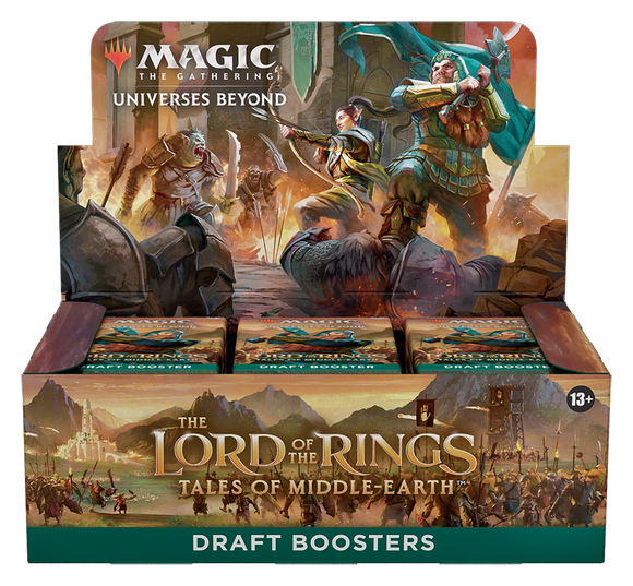 The Lord of the Rings: Tales of Middle-earth™ Draft Booster Display