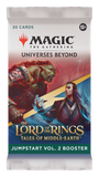 The Lord of the Rings: Tales of Middle-earth™ Jumpstart Booster Vol. 2 Display