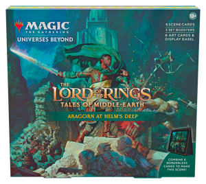 The Lord of the Rings: Tales of Middle-earth™ Scene Box - Aragorn at Helm's Deep