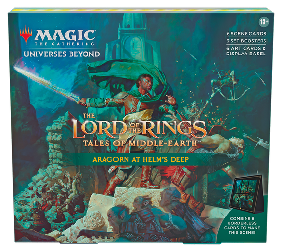 The Lord of the Rings: Tales of Middle-earth™ Scene Box - Aragorn at Helm's Deep