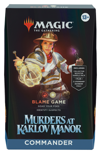 Murders at Karlov Manor Commander Decks - Blame Game (RW)