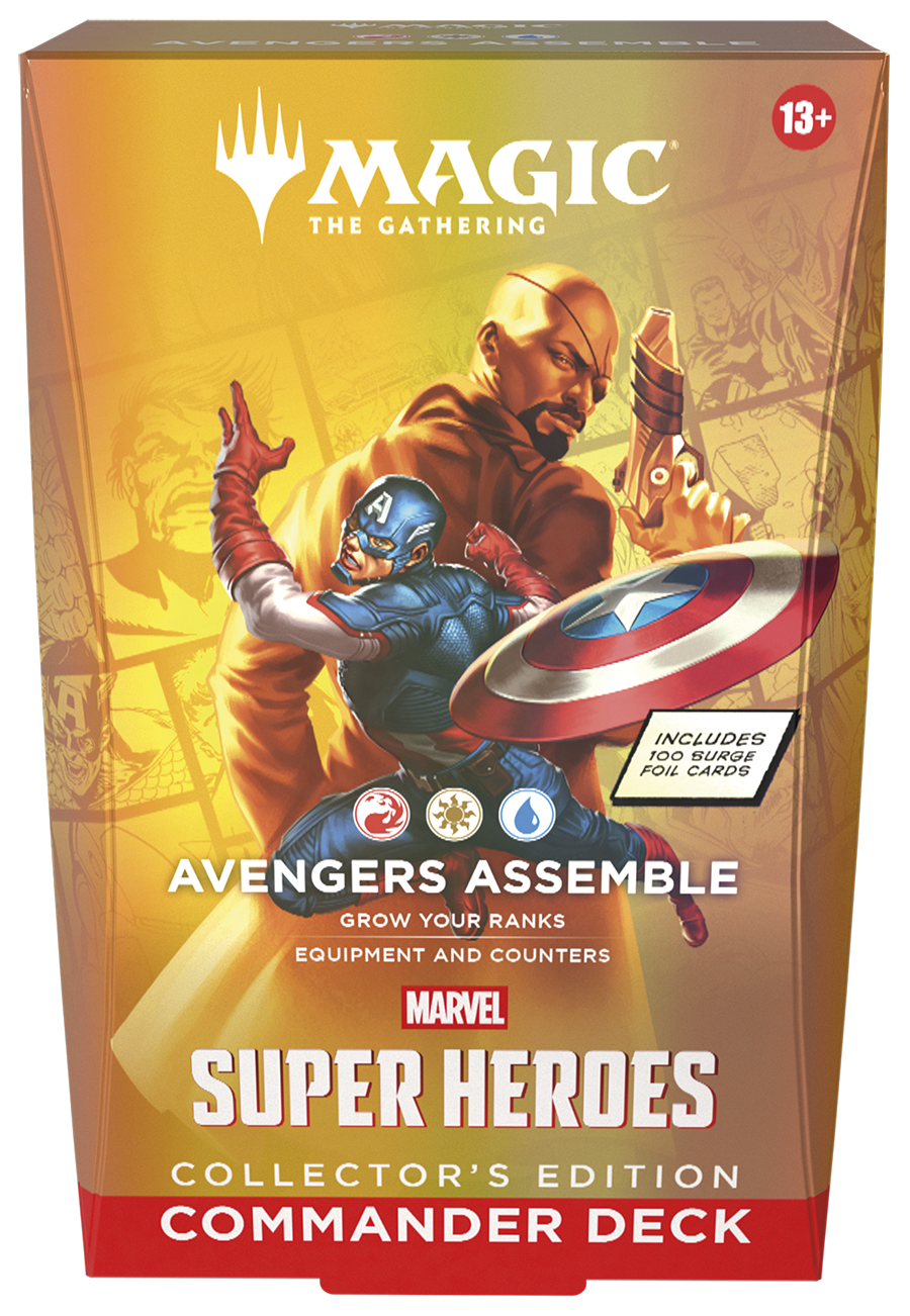 Magic: The Gathering - Marvel Super Heroes Commander Decks Collector's Edition: Avenges Assemble (RWU)