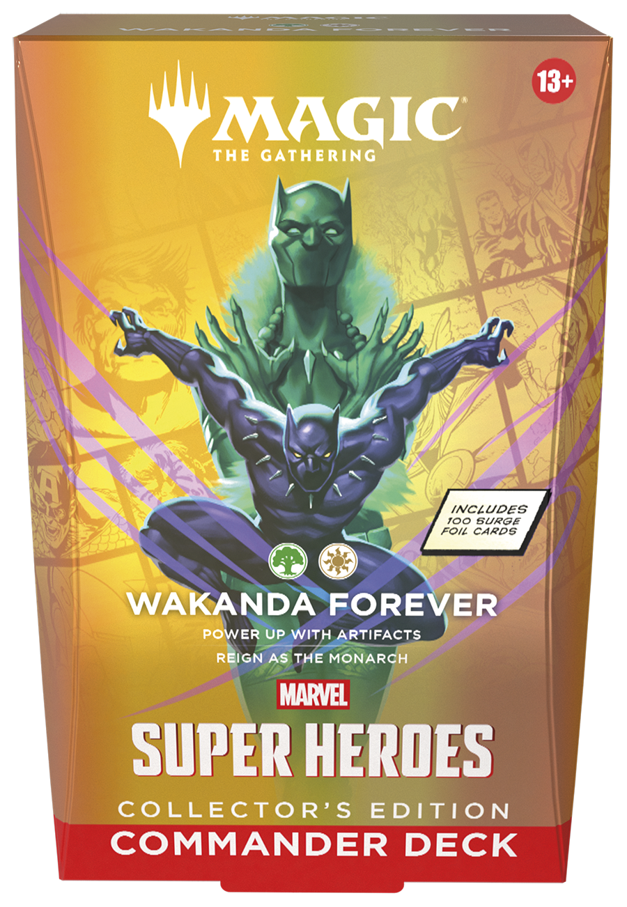Magic: The Gathering - Marvel Super Heroes Commander Decks Collector's Edition: Wakanda Forever (GW)