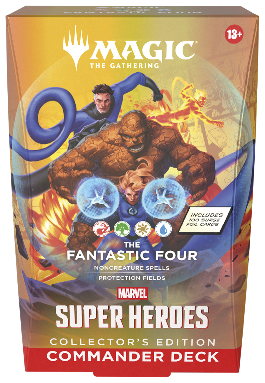 Magic: The Gathering - Marvel Super Heroes Commander Decks Collector's Edition: Fantastic Four (RGWU)