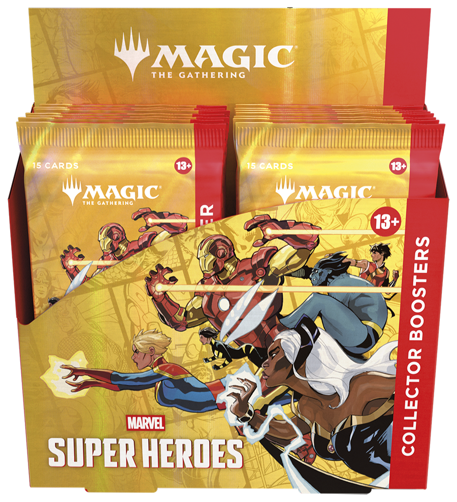 Magic: The Gathering - Marvel Super Heroes Collector Booster Display