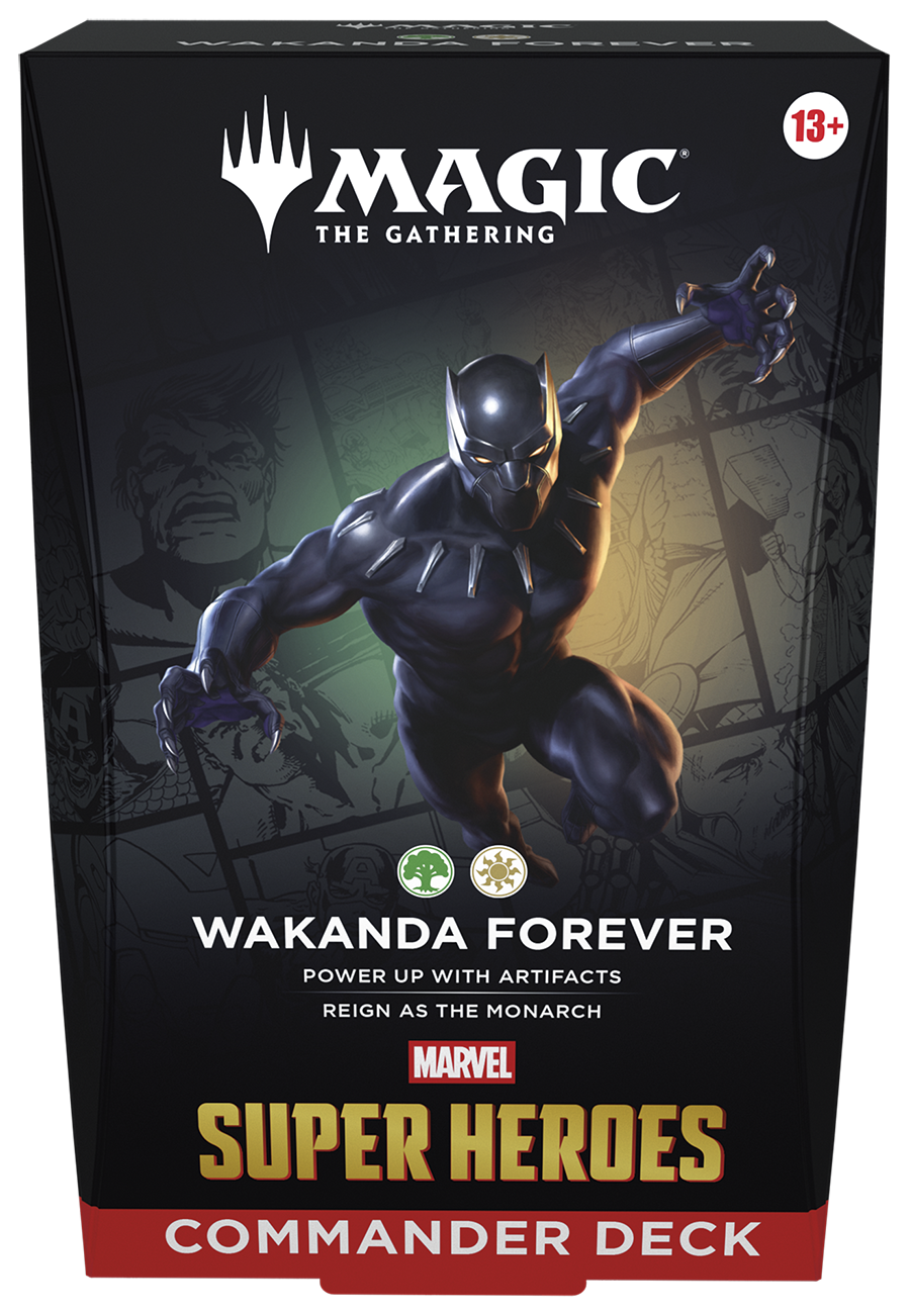 Magic: The Gathering - Marvel Super Heroes Commander Decks: Wakanda Forever (GW)