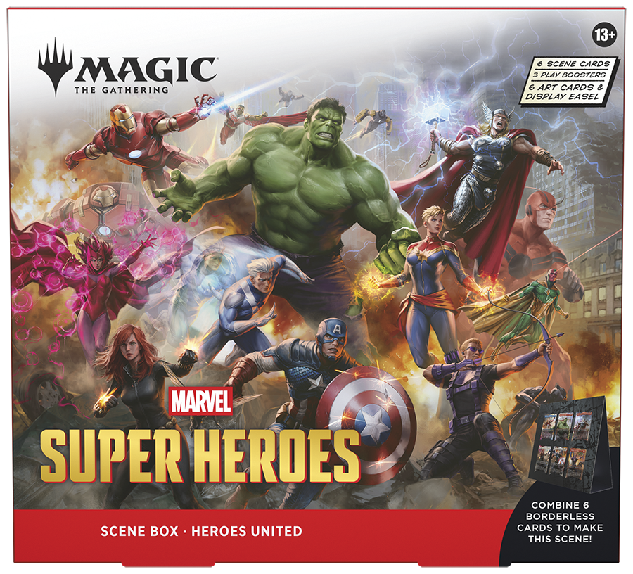 Magic: The Gathering - Marvel Super Heroes Scene Box: Heroes United
