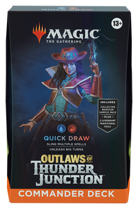 Outlaws of Thunder Junction Commander Deck: Quick Draw (UR)