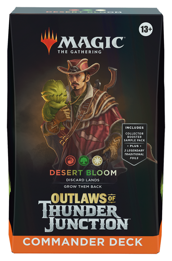 Outlaws of Thunder Junction Commander Deck: Desert Bloom (RGW)