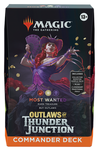 Outlaws of Thunder Junction Commander Deck: Most Wanted (RWB)