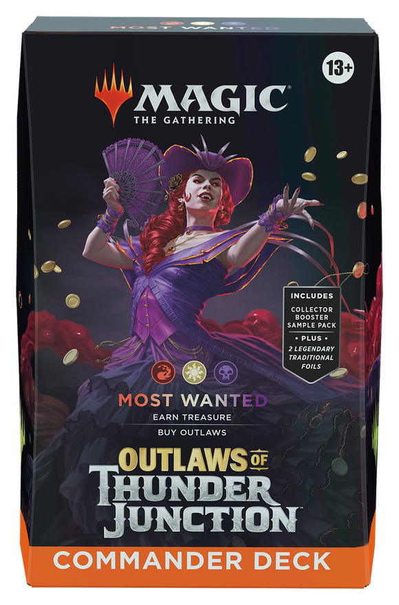 Outlaws of Thunder Junction Commander Deck: Most Wanted (RWB)