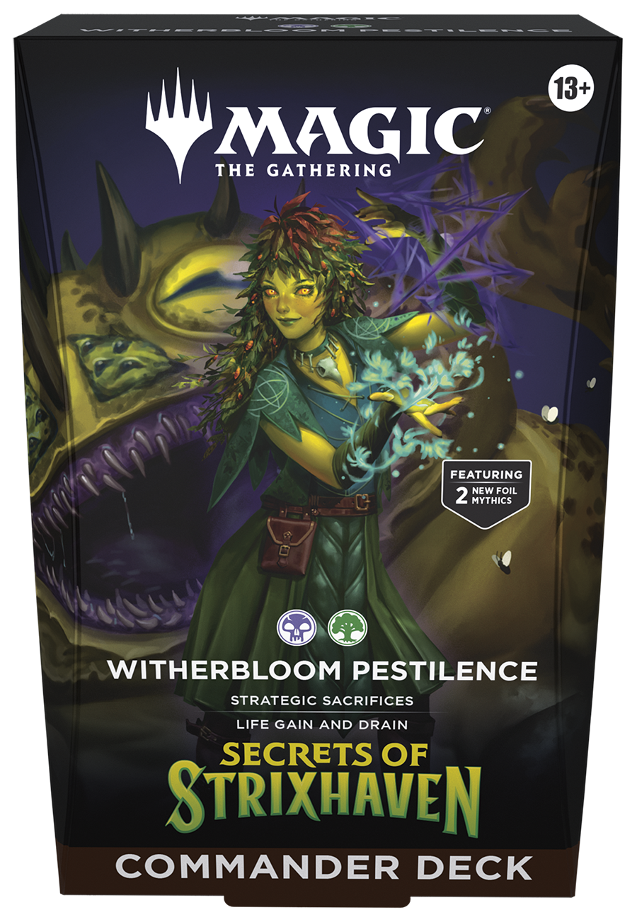 Magic: The Gathering - Secrets of Strixhaven Commander Decks: Witherbloom Pestilence (BG)