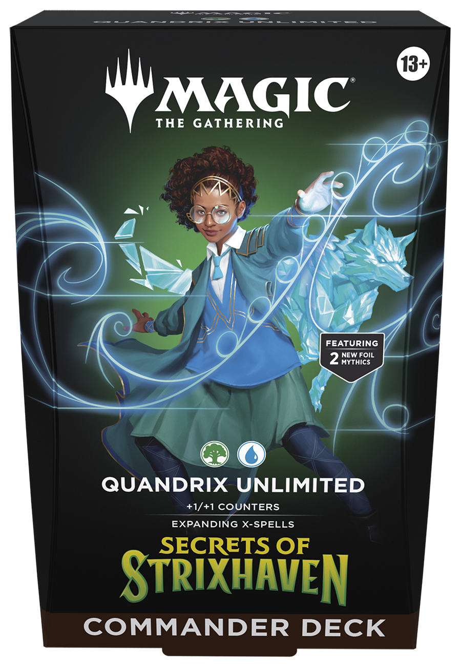 Magic: The Gathering - Secrets of Strixhaven Commander Decks: Quandrix Unlimited (UG)